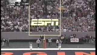 Virginia vs Georgia 1995 Peach Bowl [upl. by Shayne]