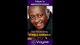 Tribute to Mbongeni Ngema in song  Stimela Sase Zola [upl. by Necaj]