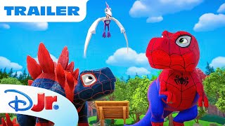 Marvels Spidey and his Amazing Friends Dino Webs 🦖🕸️  Trailer  disneyjr [upl. by Olenka]