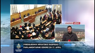 Izbori u Hrvatskoj 17 aprila u atmosferi optuživanja [upl. by Levesque]