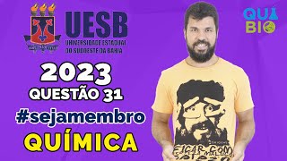 UESB 2023  Questão 31  Dentre as seguintes moléculas qual é aquela em que a estrutura de Lewis cor [upl. by Eveam]