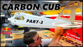 Carbon Cub RC Airplane Scratch Build Part 3 Stabilizers Building 3D printed RC airplane [upl. by Savitt]