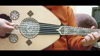 Nahawand improvisations on Brazilian Nahat replica Oud by Sam Ouds [upl. by Gratiana]