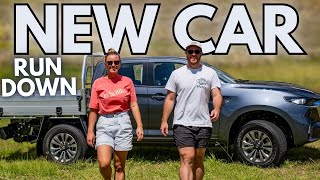 NEW MAZDA BT50 RUN DOWN Pros and cons of our new TOURING vehicle [upl. by Zolner341]