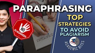 How to Paraphrase to Avoid Plagiarism in Academic Writing [upl. by Manoff]