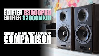 Edifier S2000MKIII vs Edifier S3000PRO  Sound amp Frequency Response Comparison [upl. by Siroval]