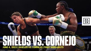 UNDISPUTED 👑  Claressa Shields vs Maricela Cornejo Highlights [upl. by Ertnom242]