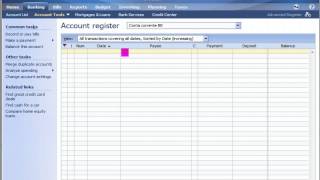 Finanças pessoais com o MS Money  Parte 3 Configurando contas bancárias e categorias [upl. by Garland]