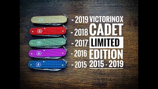 VICTORINOX CADET Alox Limited Edition 2015  2019 [upl. by Heti]