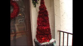 Christmas Tree Ideas  Tinsel Tree [upl. by Vaas]