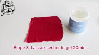 IMPERMEABILISANT EN GEL Haute Couture  transformez tous vos produits en tissu enduit [upl. by Baniez]