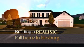 Building a Realistic House in Bloxburg [upl. by Aniratac]