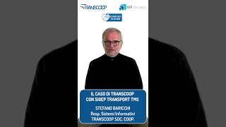 Il caso di TRANSCOOP con il TMS Sigep Transport  Gep Informatica shorts short [upl. by Anigal]