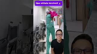 Atitude Incrível 😯🦸 medicina medico enfermeiro enfermagem saude pediatriaonline pediatria [upl. by Theran]