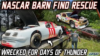 Barn Find 1980s NASCAR Thunderbird amp Buick Saved From Time Abandoned After Days of Thunder Filming [upl. by Lindo801]