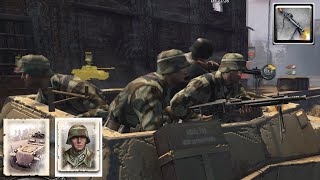 MG24 Grenadiers fight on SdKfz 250 halftrack IN ACTION  Company of Heroes 2 [upl. by Reg]