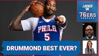 Why Andre Drummond quotThe Best Rebounder Everquot Helps The Sixers If Embiid Goes Out  76ers Preseason [upl. by Marella]