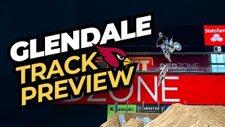 Glendale 2024 Supercross Track Preview [upl. by Nennek]