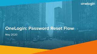 OneLogin How to Reset Your Password [upl. by Ahl]