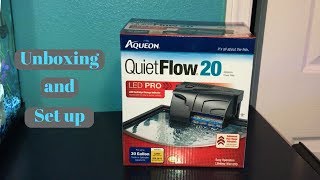 Aqueon Led Pro 20 Filter [upl. by Sven688]