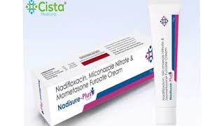 Nadisure Plus Cream Nadifloxacin Miconazole Nitrate amp Mometasone Furoate Cream [upl. by Aticilef665]