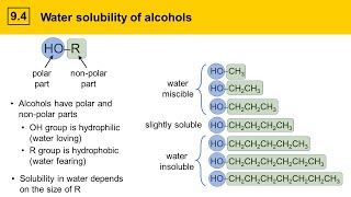 94 Physical Properties of Alcohols Ethers and Epoxides [upl. by Terri27]