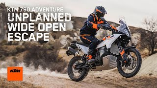 Dare to escape offroad with the 2023 KTM 790 ADVENTURE  KTM [upl. by Ramiah]