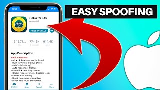 Pokemon GO Spoofing iOS MADE EASY  Free Way To do it on iPhone [upl. by Aldarcie]
