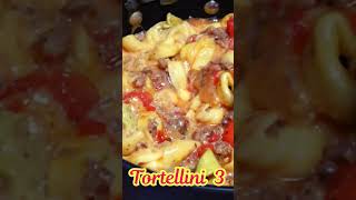 TORTELLINI 3 Tortellini pasta sausage spinach chefpete [upl. by Alyel]