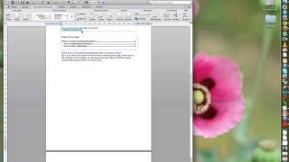 How to create a searchable PDF on a Mac with Office 2011 including table of contents [upl. by Miquela247]