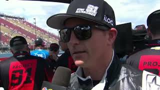 KIMI RAIKKONEN INTERVIEW 2022 NASCAR CUP SERIES QUALIFYING AT WATKINS GLEN [upl. by Stedman]