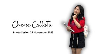 CHERIE CALLISTA PHOTO SESSION for IECC Overseas Study Partner [upl. by Bocoj315]