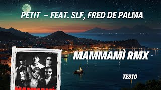 Petit  MAMMAMÌ RMX feat SLF Fred De Palma  Testo [upl. by Katya]