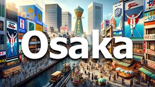 Osaka Japan  Full Travel Guide for 2024 [upl. by Ciredec670]