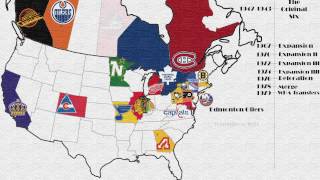 History of NHL Teams [upl. by Giovanna197]