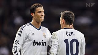 Cristiano Ronaldo and Mesut Özil ● The Perfect Duo ● All Assists On Each Other 20102013  HD [upl. by Ardnac608]