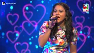 Maldivian Idol Gala Round  Ruhenya Loabidhee  Laisha and Tholaq [upl. by Amled256]