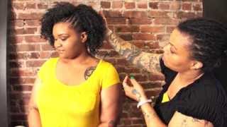 VICTORIAS J NATURAL HAIR SALON VIDEO PROMO [upl. by Airdnola514]