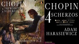 Chopin  Complete Scherzos Op 20 31 39 amp 54 reference recording Adam Harasiewicz  Remastered [upl. by Nnylekoorb]