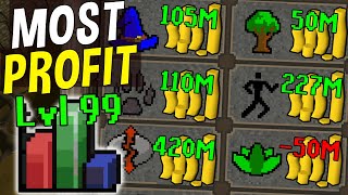 What are the Most Profitable 99s in Oldschool Runescape in 2023 OSRS [upl. by Scheck]