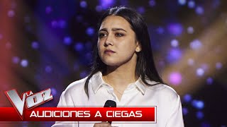 Flori canta quotNo time to diequot  Audiciones a Ciegas  La Voz Antena 3 2024 [upl. by Chadd978]