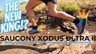 The NEW KING of ULTRA TRAIL RUNNING SHOES  SAUCONY XODUS ULTRA 2 [upl. by Ecirp]