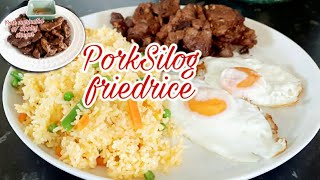 Pork silog breakfast  Filipino style [upl. by Harlow]