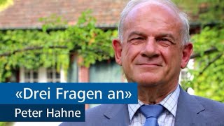 Vom Nachrichtensprecher zum Boten der guten Nachricht «Drei Fragen an» Peter Hahne [upl. by Esidnac160]