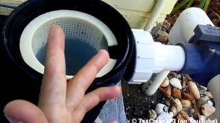 How To Fix A Pool Pump That Is Not Priming LOSING PRESSURESUCTION [upl. by Allets139]