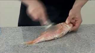 How to fillet a Red Mullet  210 [upl. by Leihcar560]