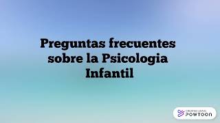 Psicologia Infantil [upl. by Rosabella]