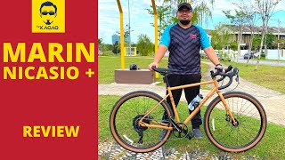 MARIN NICASIO PLUS Gravel Bike  Microshift Steel Basikal Sepeda RM3000 Review Road Bike Malaysia [upl. by Soulier745]