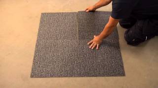 Forbo Flotex Tile Installation Video [upl. by Pruchno]