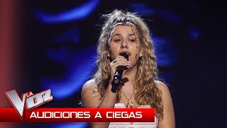 Carla Martínez canta quotGod is a womanquot  Audiciones a Ciegas  La Voz Antena 3 2024 [upl. by Blinny]